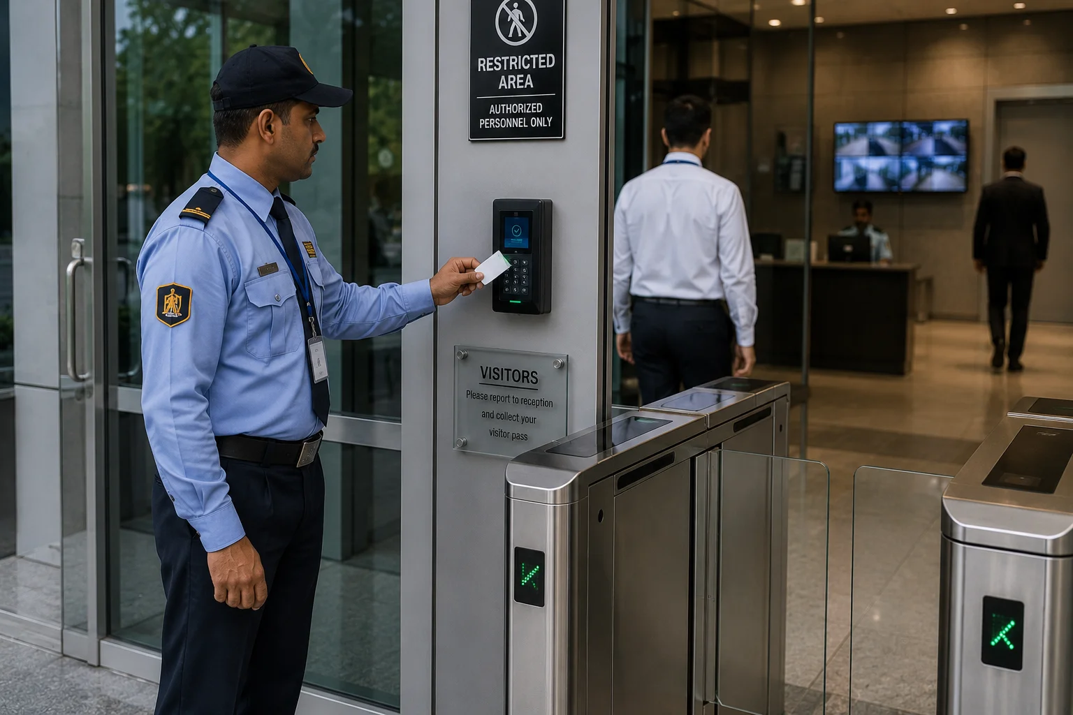 Modern facility entry and access control environment