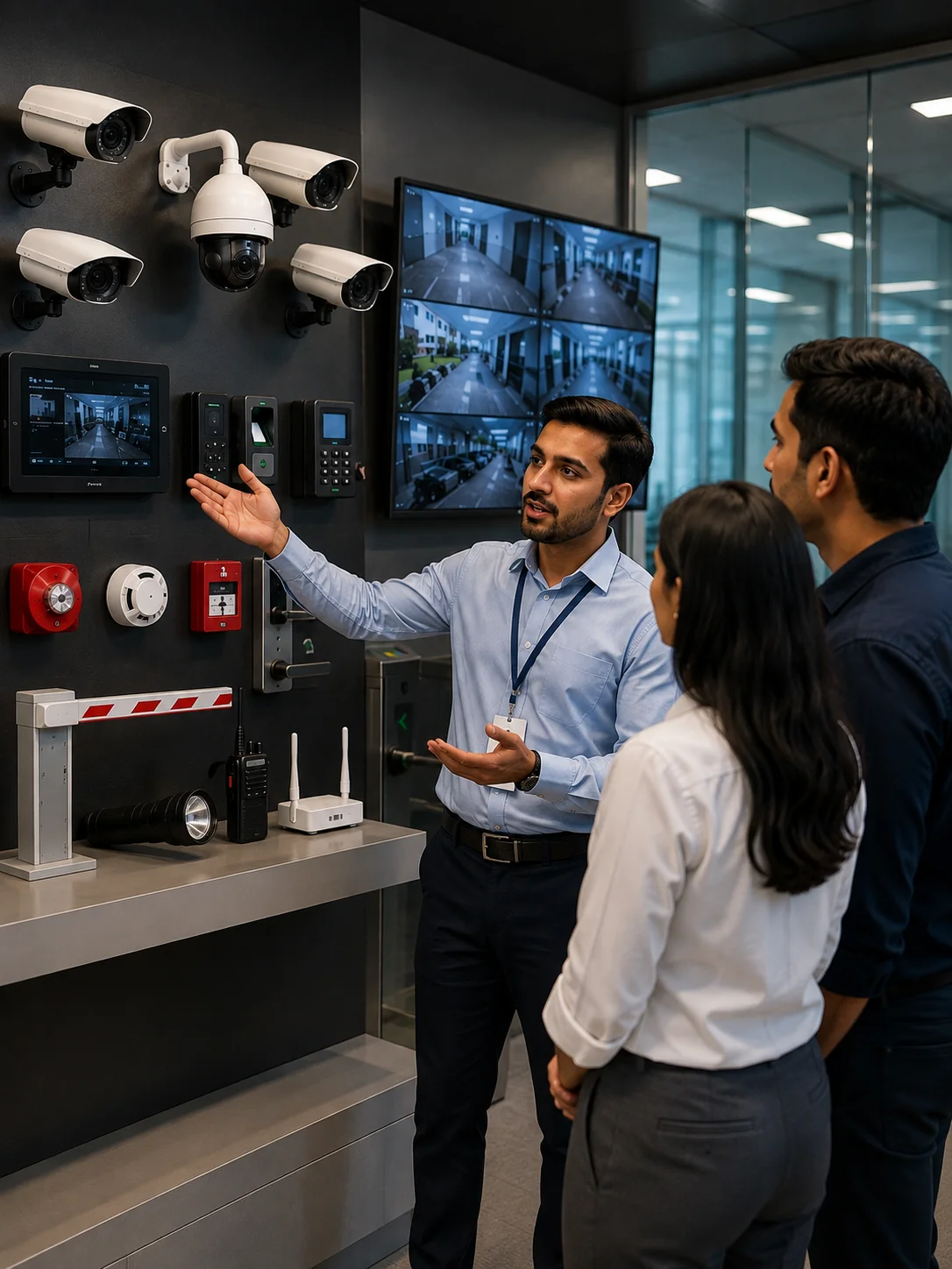 Security monitoring technology
